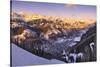 Telluride at Sunset-Jon Hicks-Stretched Canvas