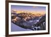 Telluride at Sunset-Jon Hicks-Framed Photographic Print