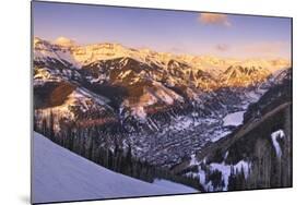 Telluride at Sunset-Jon Hicks-Mounted Photographic Print