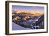 Telluride at Sunset-Jon Hicks-Framed Photographic Print