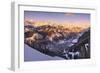 Telluride at Sunset-Jon Hicks-Framed Photographic Print