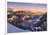 Telluride at Sunset-Jon Hicks-Framed Photographic Print