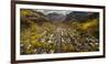 Telluride, Colorado: Autumn In The Rocky Mountains As Seen From The Air-Ian Shive-Framed Photographic Print