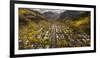 Telluride, Colorado: Autumn In The Rocky Mountains As Seen From The Air-Ian Shive-Framed Photographic Print