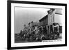 Telluride, Colorado - View of a Pack Train-Lantern Press-Framed Art Print