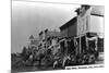 Telluride, Colorado - View of a Pack Train-Lantern Press-Mounted Art Print