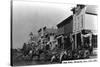 Telluride, Colorado - View of a Pack Train-Lantern Press-Stretched Canvas