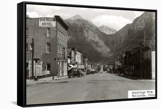 Telluride, Colorado-null-Framed Stretched Canvas