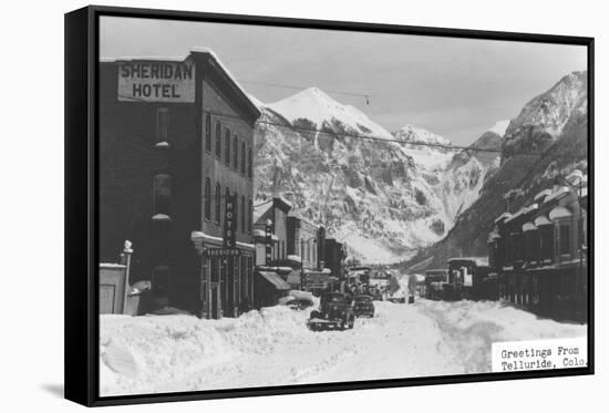 Telluride, Colorado-null-Framed Stretched Canvas