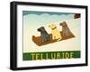 Telluride Sled Dogs-Stephen Huneck-Framed Giclee Print