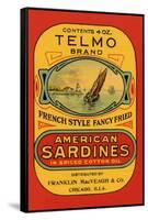 Telmo Brand American Sardines-null-Framed Stretched Canvas