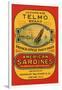 Telmo Brand American Sardines-null-Framed Art Print
