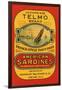 Telmo Brand American Sardines-null-Framed Art Print