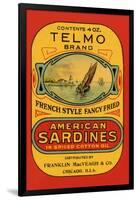 Telmo Brand American Sardines-null-Framed Art Print