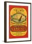 Telmo Brand American Sardines-null-Framed Art Print