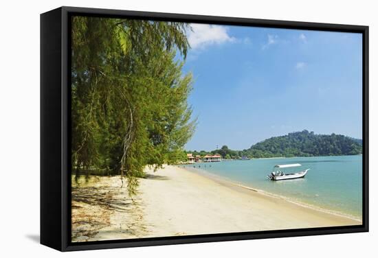 Teluk Dalam, Pulau Pangkor (Pangkor Island), Perak, Malaysia, Southeast Asia, Asia-Jochen Schlenker-Framed Stretched Canvas