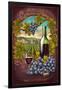 Temecula, California - Merlot Wine Scene-Lantern Press-Framed Art Print