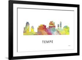 Tempe Arizona Skyline-Marlene Watson-Framed Giclee Print