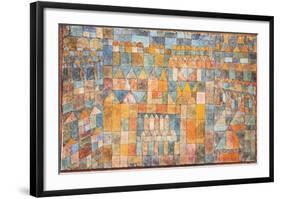 Tempelviertel von Pert, c.1928-Paul Klee-Framed Art Print