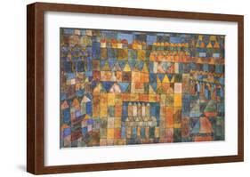 Tempelviertel von Pert, c.1928-Paul Klee-Framed Art Print