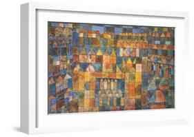 Tempelviertel von Pert, c.1928-Paul Klee-Framed Art Print