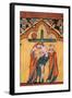 Tempera on Wood of the Descent from the Cross-null-Framed Art Print