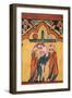 Tempera on Wood of the Descent from the Cross-null-Framed Art Print