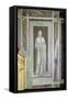 Temperance, c.1305-Giotto di Bondone-Framed Stretched Canvas