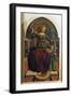 Temperance, Depicting the Virtues Designed for the Council Chamber of the Merchant's Guild Hall-Piero Del Pollaiolo-Framed Giclee Print