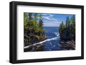 Temperance River, Lake Superior-Steven Gaertner-Framed Photographic Print