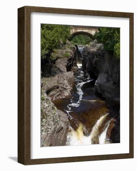 Temperance River State Park, Schroeder, Minnesota, USA-Peter Hawkins-Framed Photographic Print