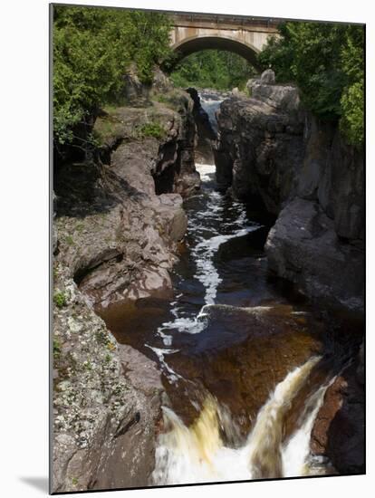 Temperance River State Park, Schroeder, Minnesota, USA-Peter Hawkins-Mounted Photographic Print