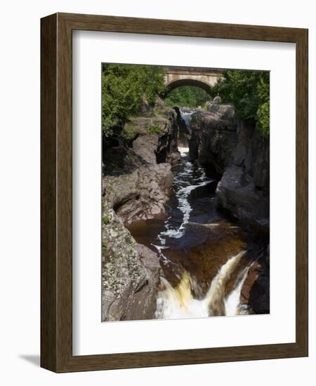 Temperance River State Park, Schroeder, Minnesota, USA-Peter Hawkins-Framed Photographic Print