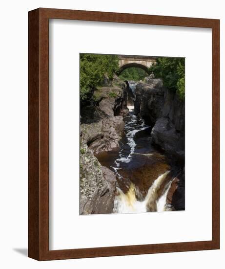 Temperance River State Park, Schroeder, Minnesota, USA-Peter Hawkins-Framed Photographic Print