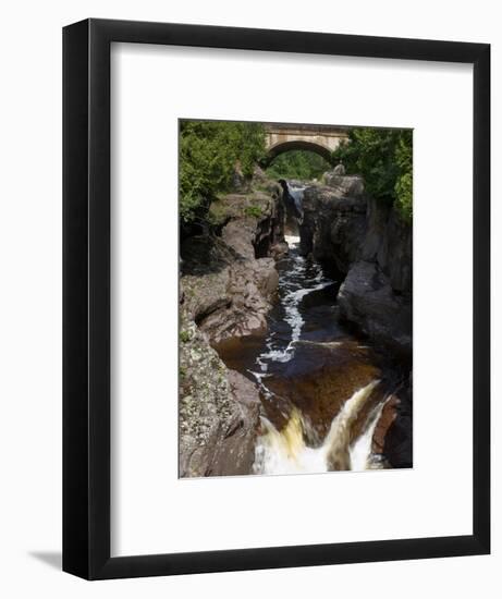 Temperance River State Park, Schroeder, Minnesota, USA-Peter Hawkins-Framed Photographic Print