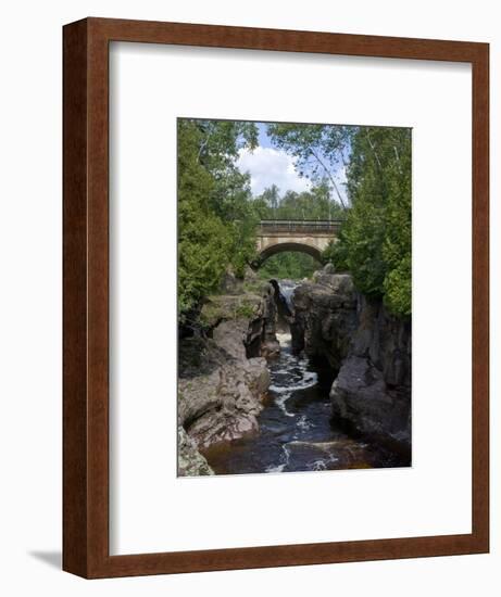 Temperance River State Park, Schroeder, Minnesota, USA-Peter Hawkins-Framed Photographic Print