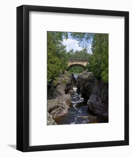 Temperance River State Park, Schroeder, Minnesota, USA-Peter Hawkins-Framed Photographic Print