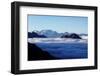 Temperature inversion on Aconcagua, the highest mountain in the Americas-David Pickford-Framed Photographic Print