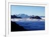 Temperature inversion on Aconcagua, the highest mountain in the Americas-David Pickford-Framed Photographic Print