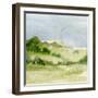 Tempered Horizon II-Emma Caroline-Framed Art Print