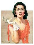 "Woman in White,"June 18, 1932-Tempest Inman-Giclee Print