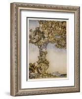 Tempest, Instruments-Arthur Rackham-Framed Art Print