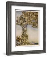 Tempest, Instruments-Arthur Rackham-Framed Art Print