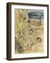 Tempest, Rackham, Act2Sce2-Arthur Rackham-Framed Art Print