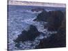 Tempête sur la côte de Belle-Ile-Claude Monet-Stretched Canvas