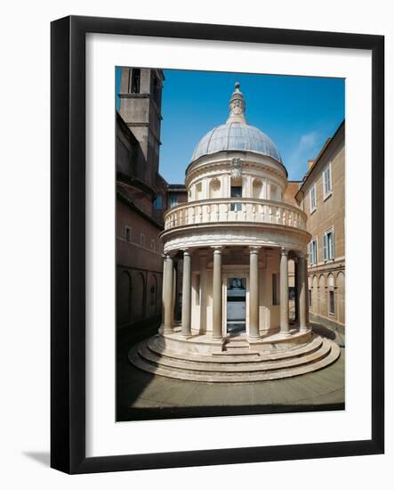 Tempietto of San Pietro in Montorio in Rome-Donato di Pascuccio (Bramante)-Framed Photo