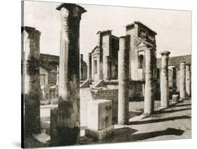 Tempio D'Iside, Pompeii, Italy, C1900s-null-Stretched Canvas
