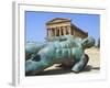 Tempio Della Concordia, Valle Dei Tempi, Agrigento, Sicily, Italy-Katja Kreder-Framed Photographic Print