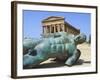 Tempio Della Concordia, Valle Dei Tempi, Agrigento, Sicily, Italy-Katja Kreder-Framed Photographic Print