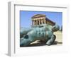 Tempio Della Concordia, Valle Dei Tempi, Agrigento, Sicily, Italy-Katja Kreder-Framed Photographic Print